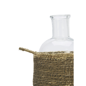Seagrass bottle holder