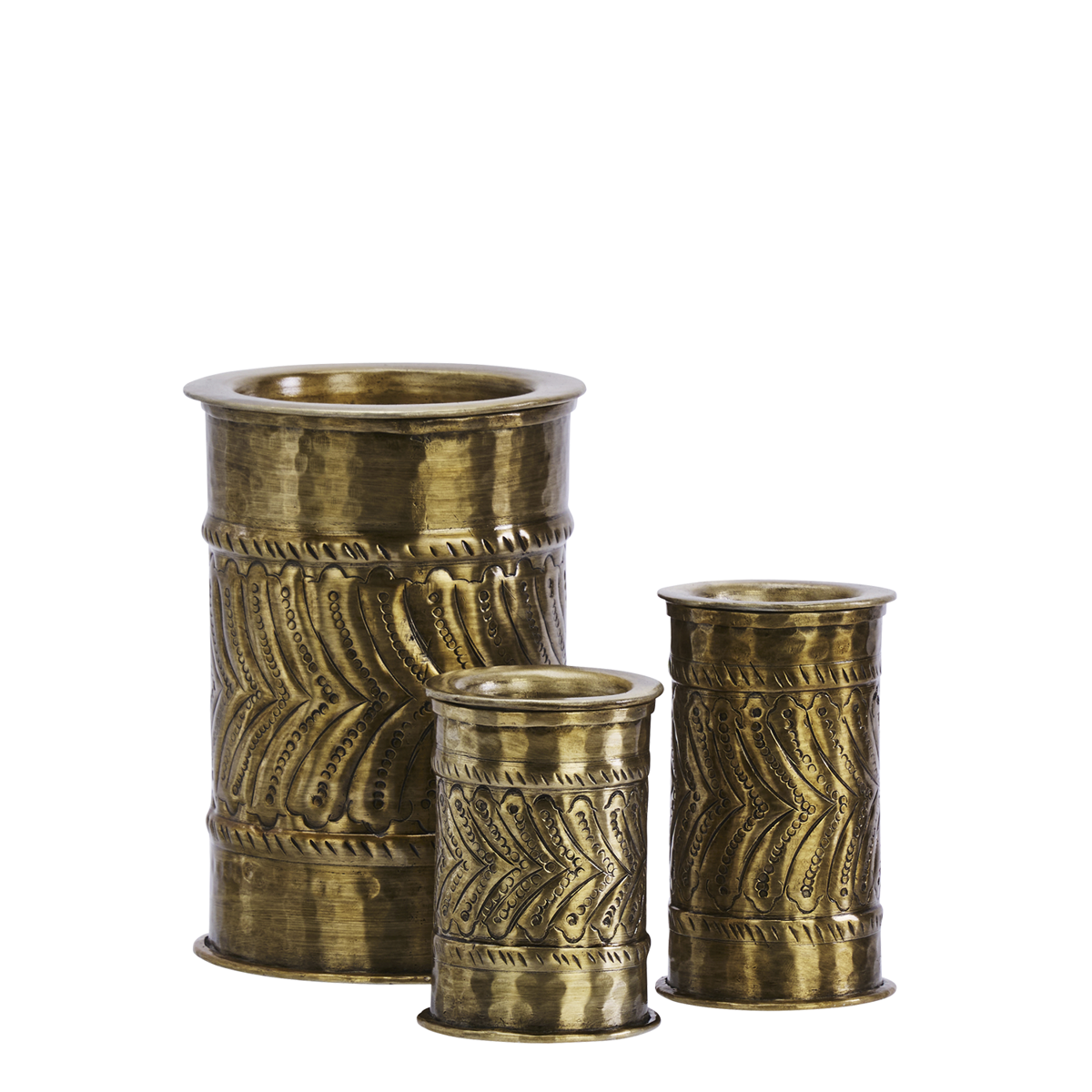 Aluminium candle stands