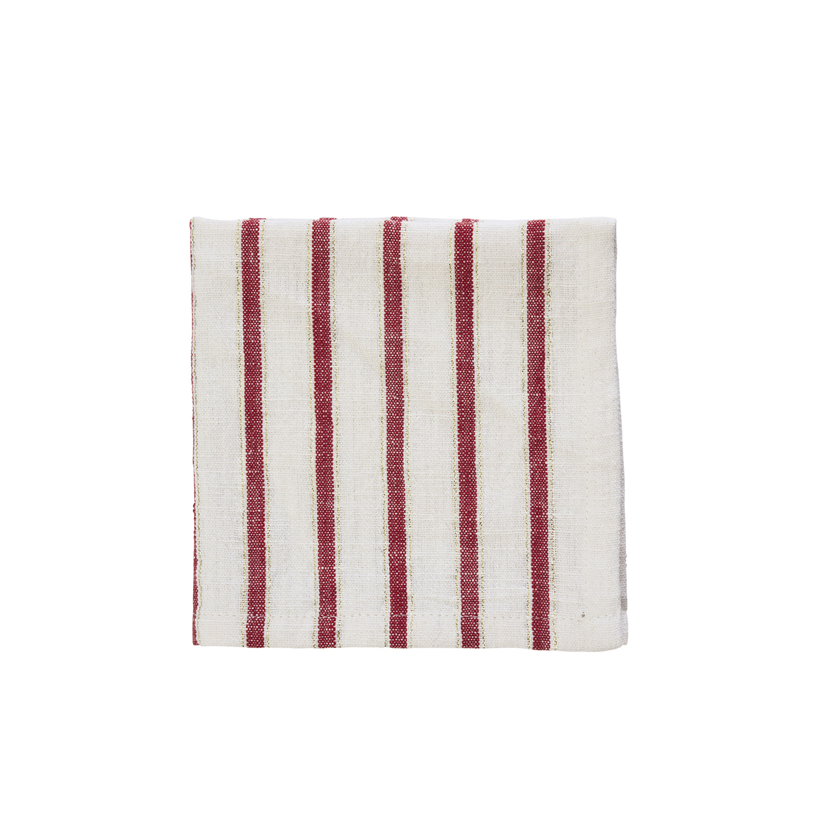 Striped cotton napkins