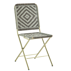 Chair w/ cotton weaving