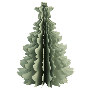 Standing paper tree