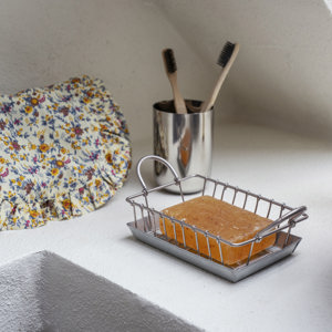 Iron soap dish