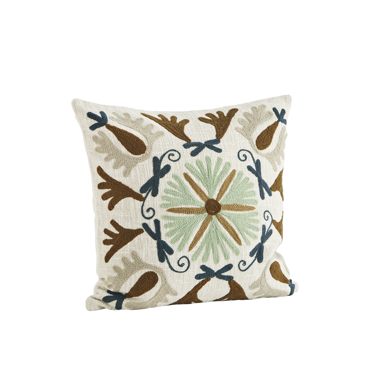 Suzani embroidered cushion cover