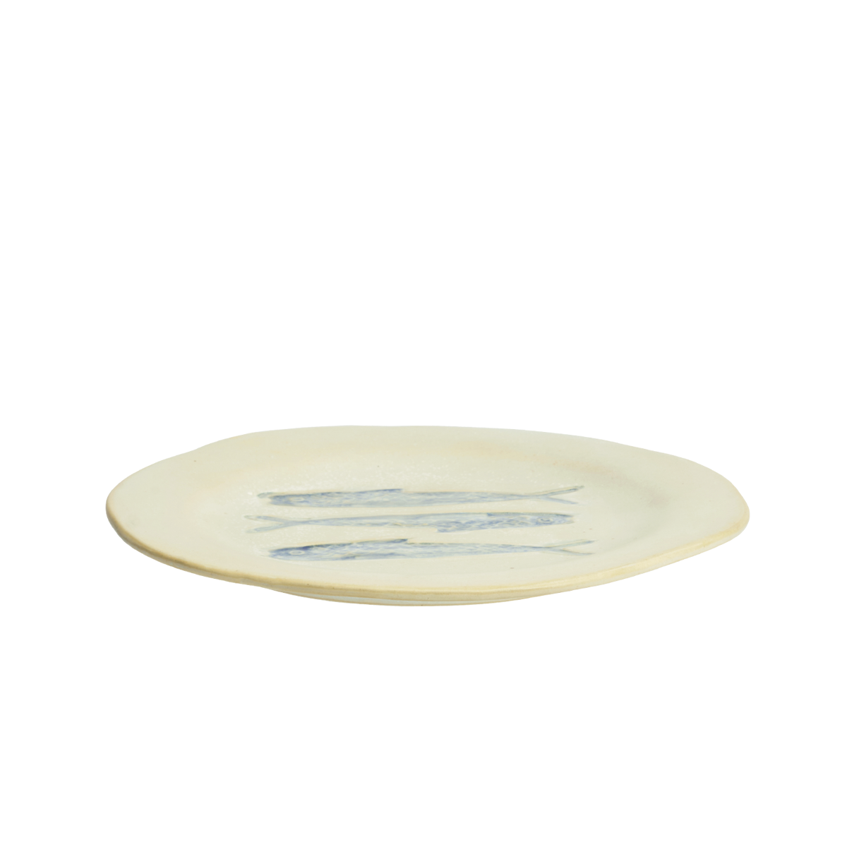 Stoneware lunch plate