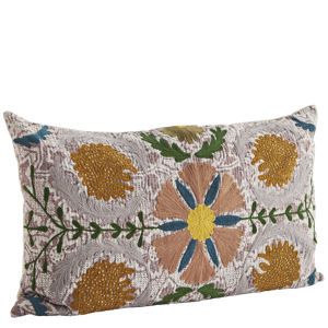 Suzani embroidered cushion cover