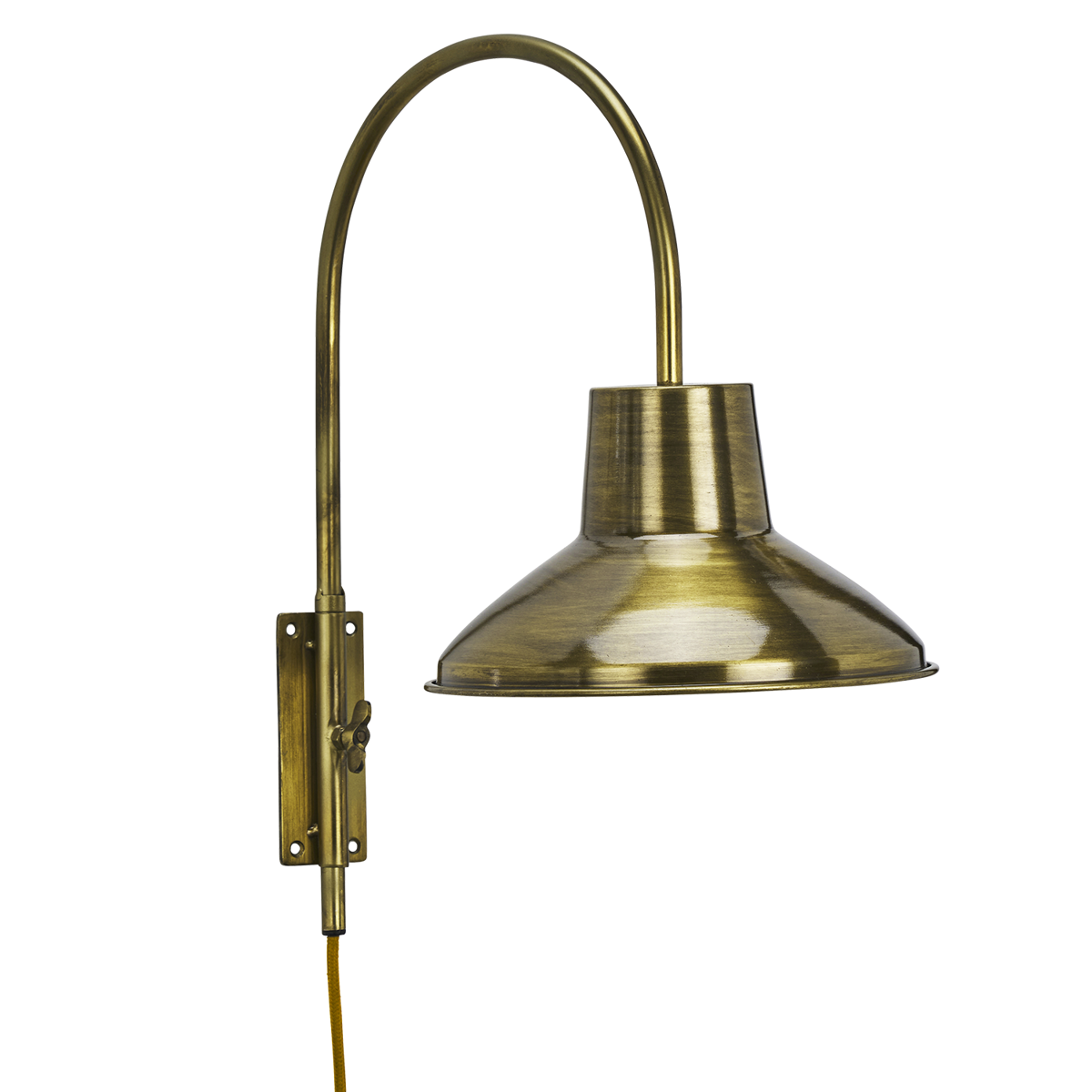 Iron wall lamp