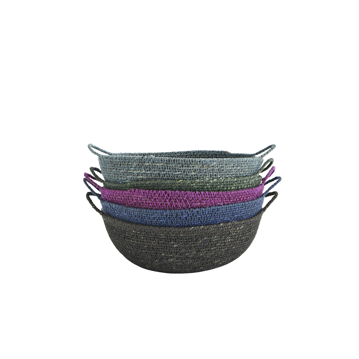 Seagrass basket w/ handles