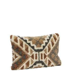 Hand woven wool cushion cover