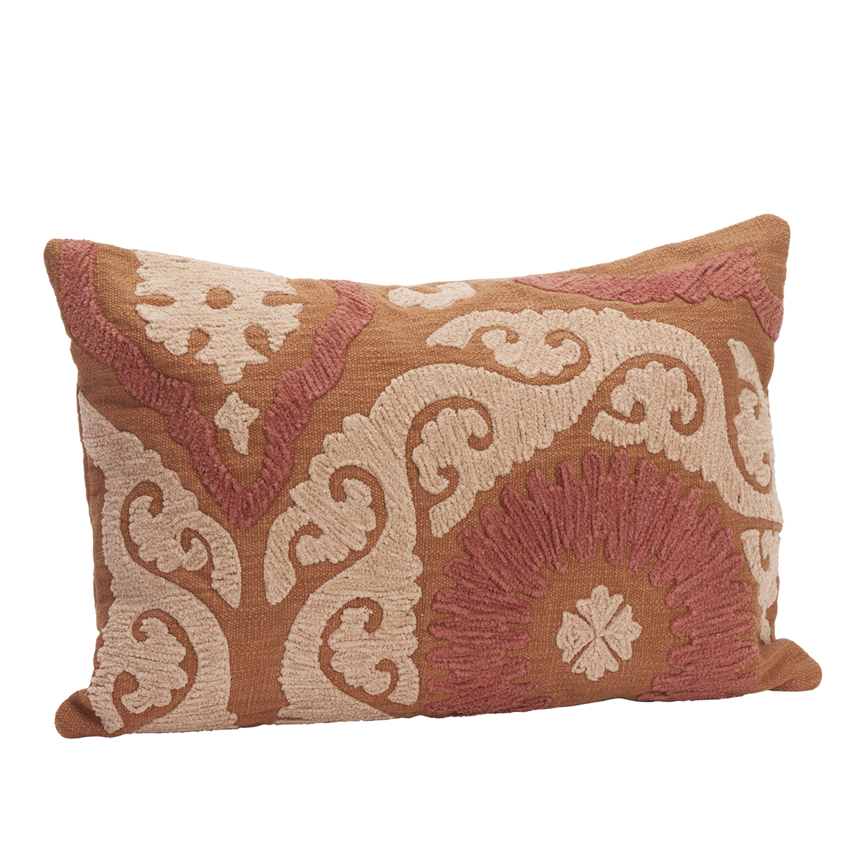 Suzani embroidered cushion cover