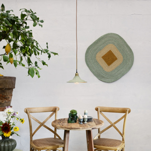 Seagrass wall deco