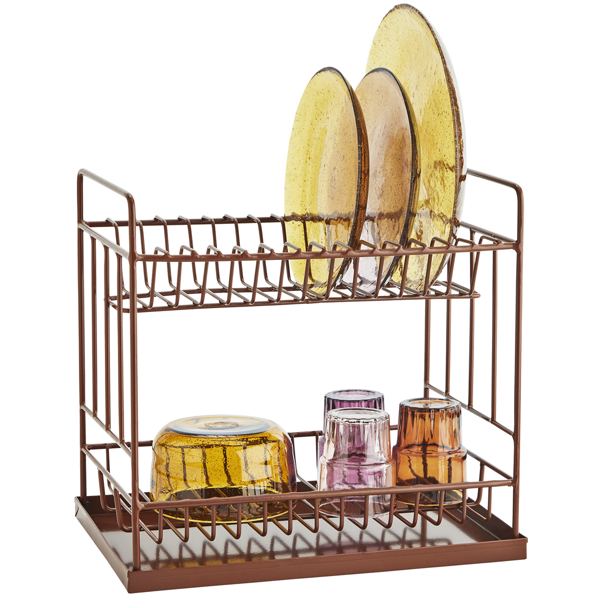 Iron dish rack