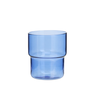 Coloured drinking glass