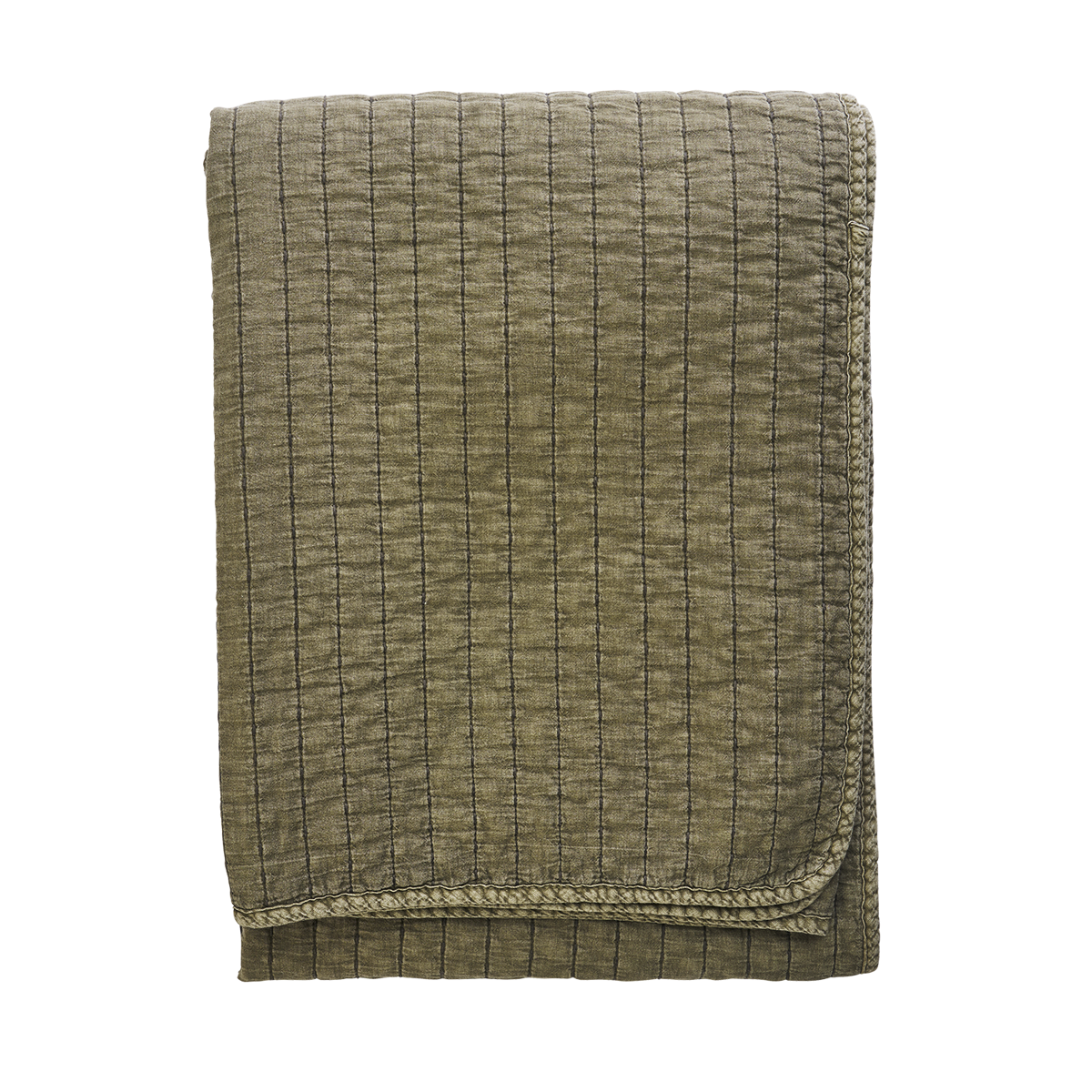 Quilted cotton throw