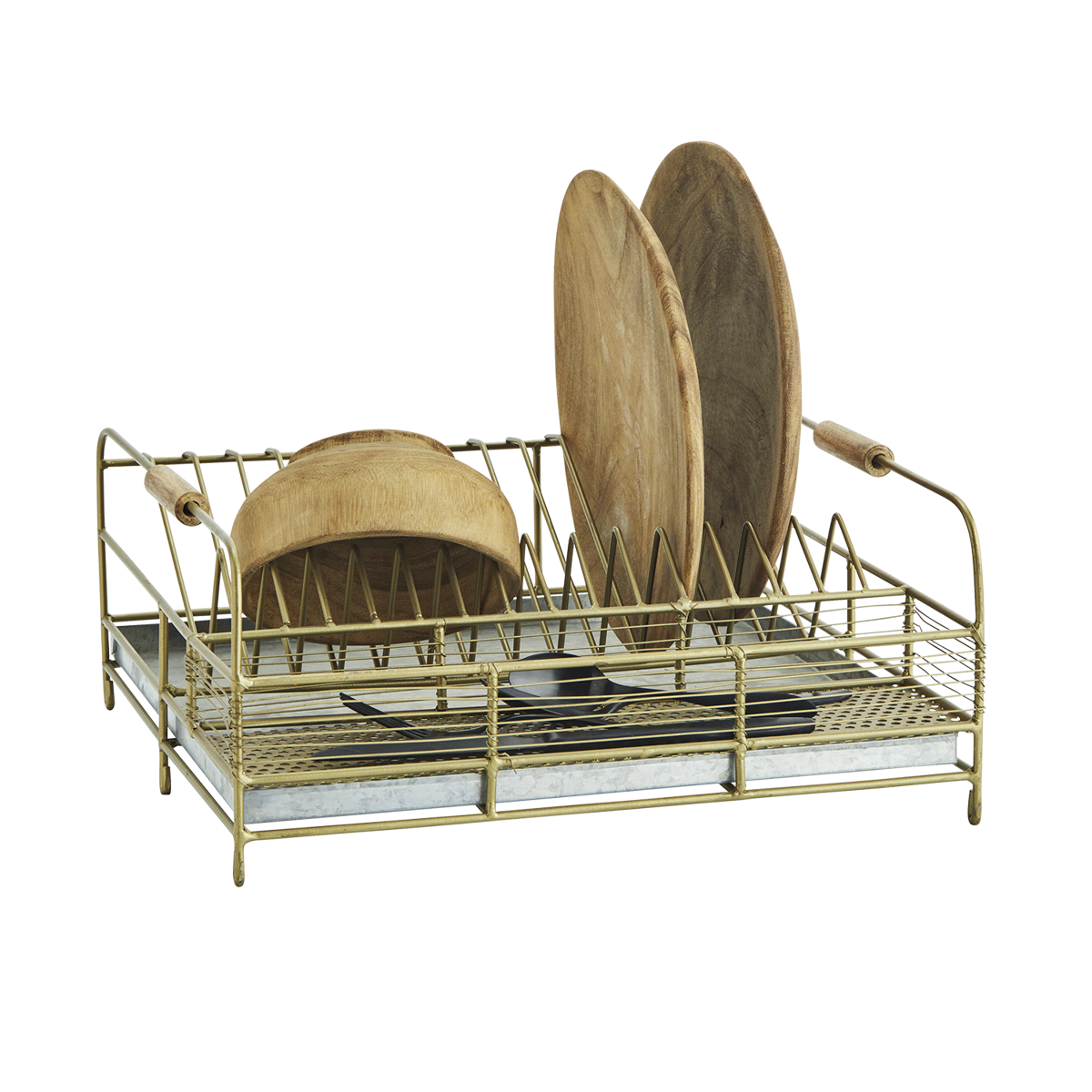 Iron dish rack