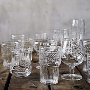 Cognac glass w/ cutting