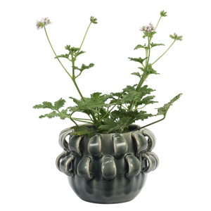 Stoneware flowerpot