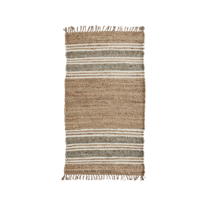 Stripe jute runner