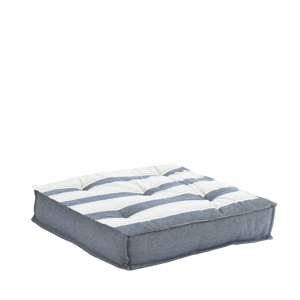Striped cotton sitting pad