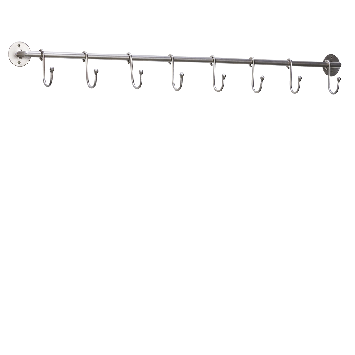 Iron coat rack