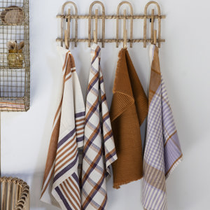 Checked kitchen towel