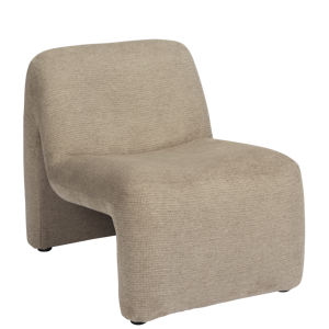 Velvet lounge chair
