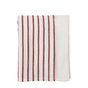 Striped table cloth