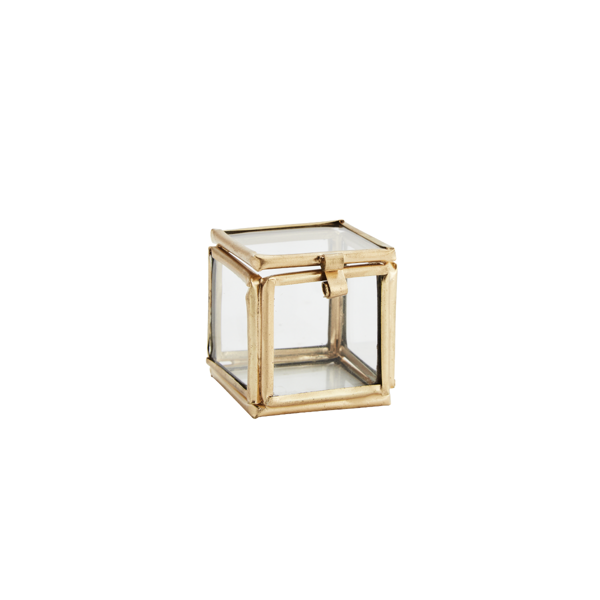Cube glass box