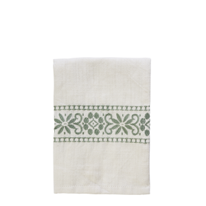Embroidered kitchen towel