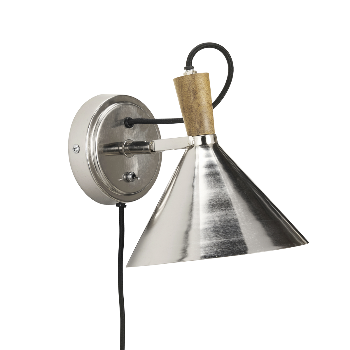 Enamel wall lamp