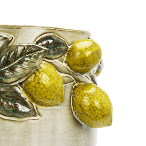 Stoneware flower pot