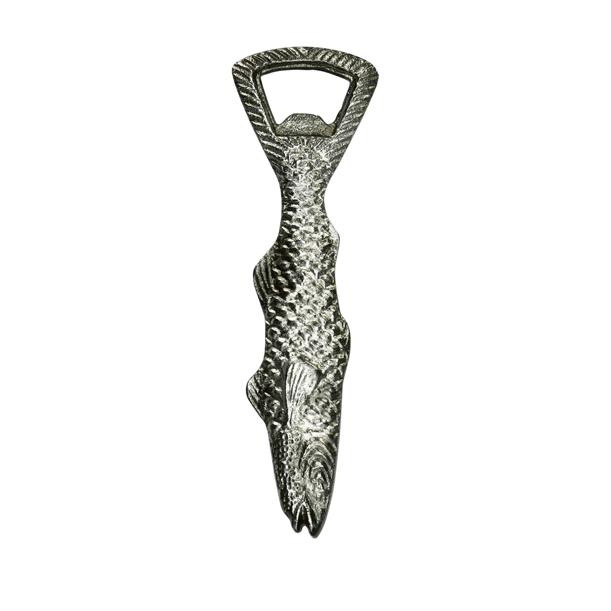 Aluminium fish bottle opener