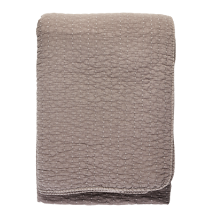 Quilted cotton bed cover
