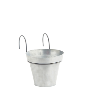 Hanging iron planter