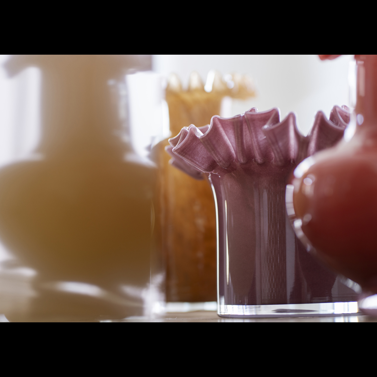 Glass vase Glass vase