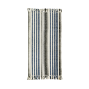 Striped cotton runner