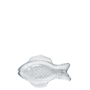 Glass fish tray