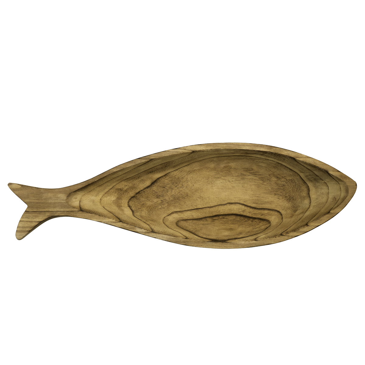 Wooden fish tray