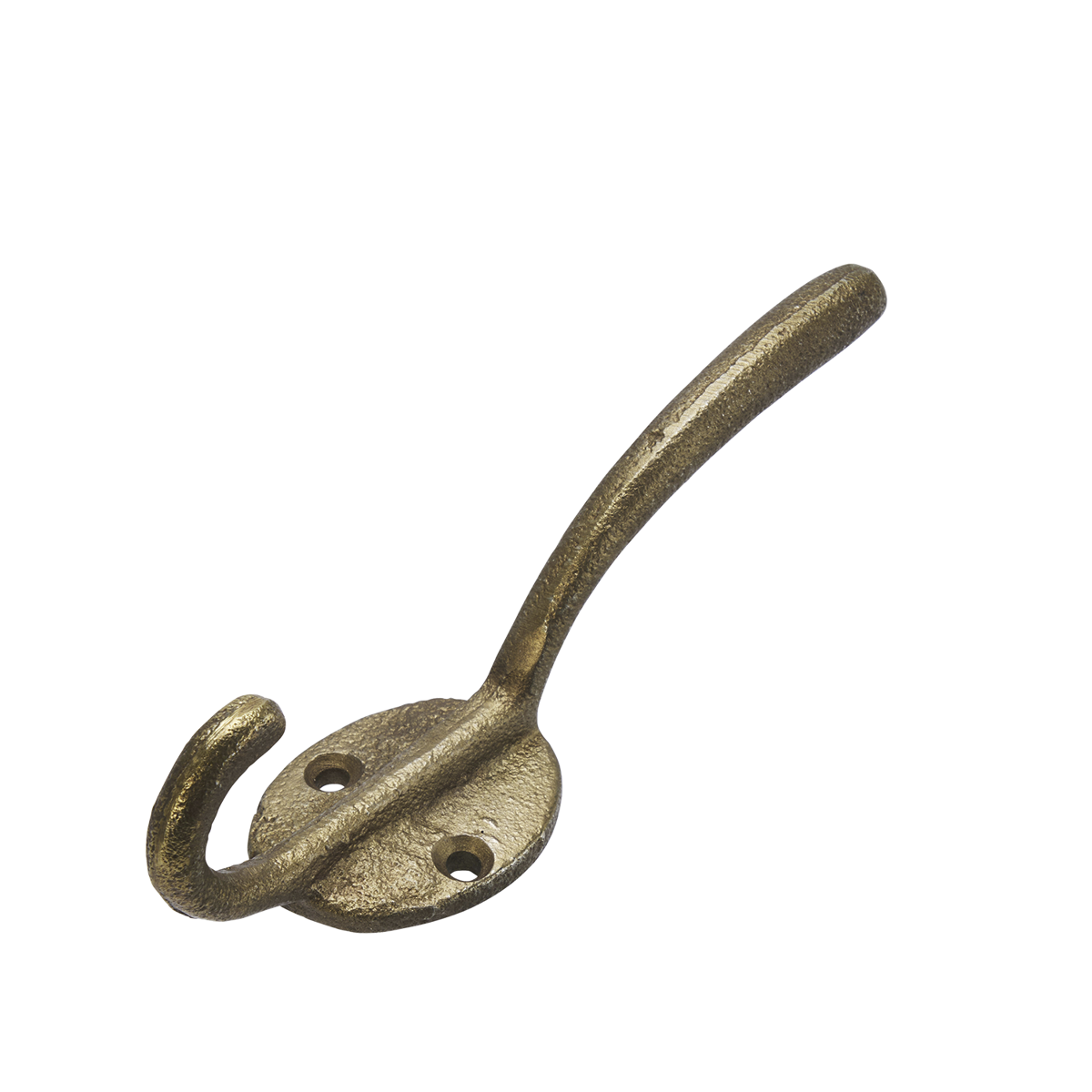 Hand forged iron hook