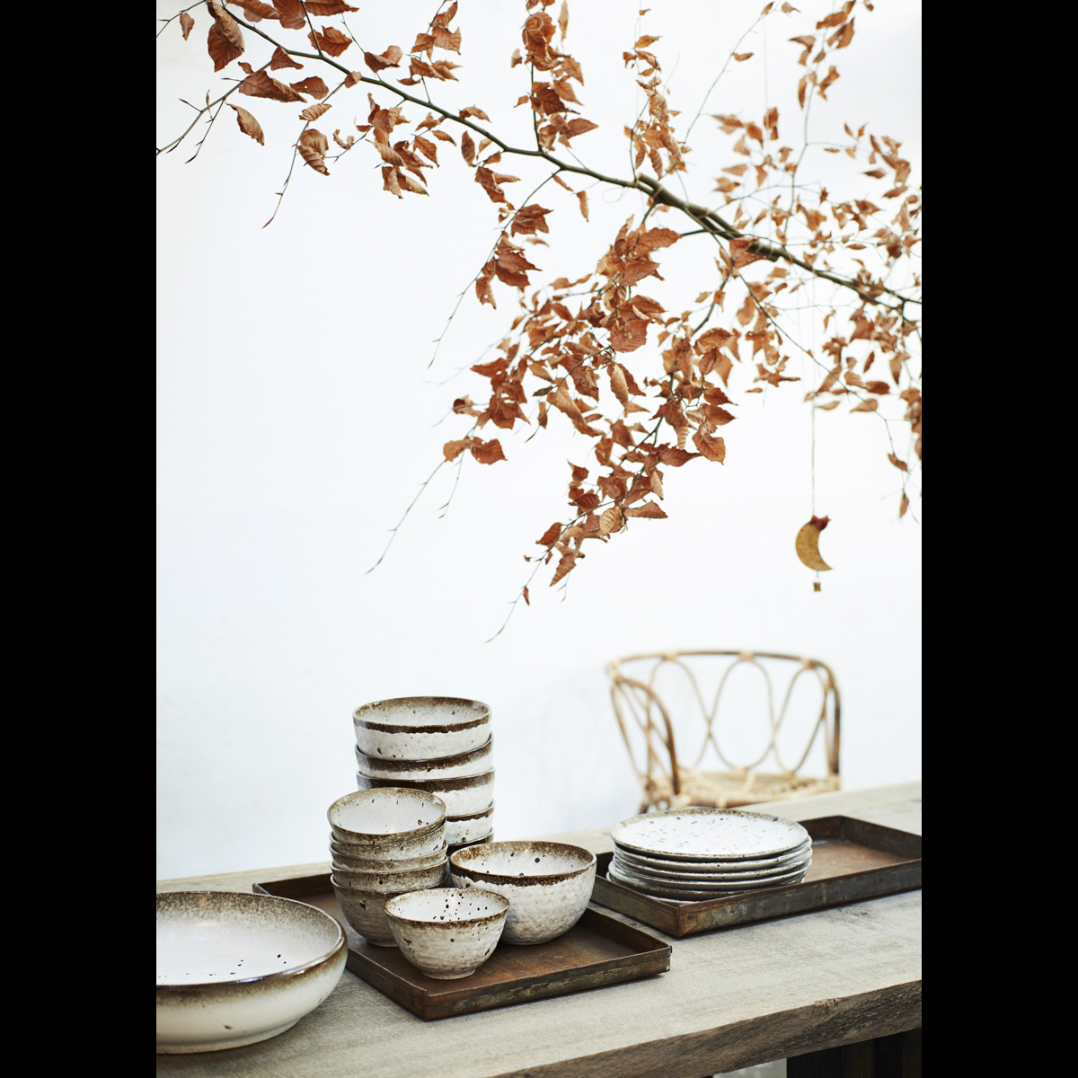 Small stoneware bowl