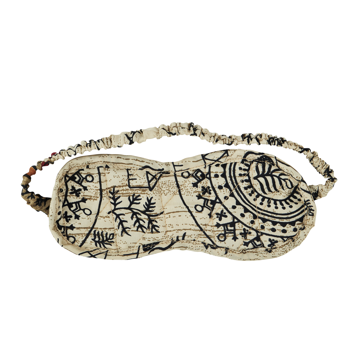 Upcycled quilted eye mask Upcycled quilted eye mask