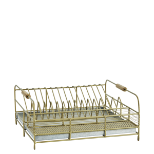 Iron dish rack