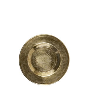 Embossed aluminium tray