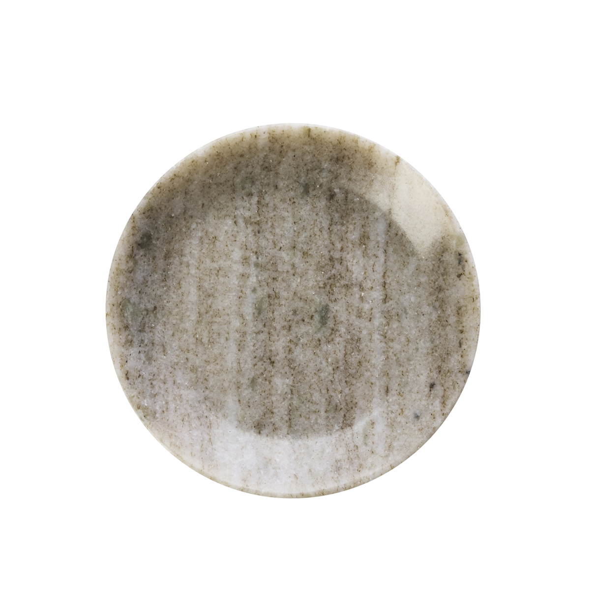 Round marble tray