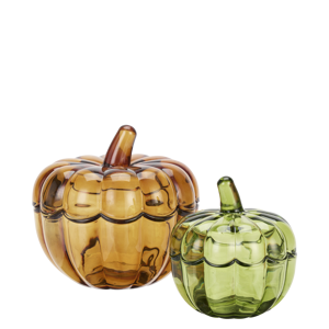 Glass bowls w/ lid