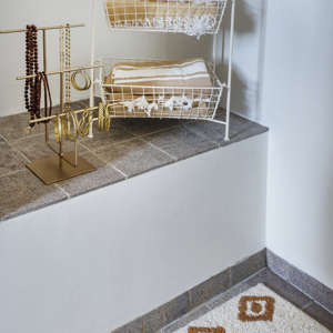 Hand forged jewellery stand