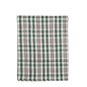 Checked table cloth