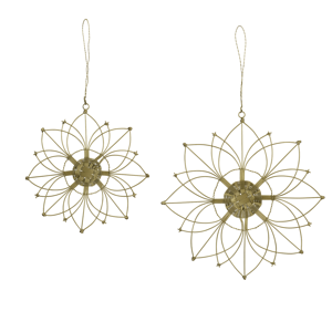 Hanging iron ornaments