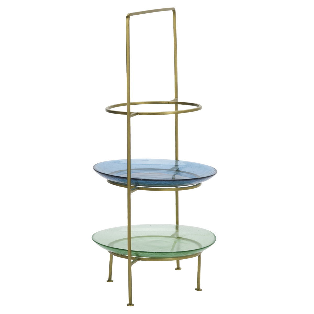 Iron etagere