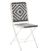 Chair w/ cotton weaving
