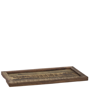 Recycled wooden tray